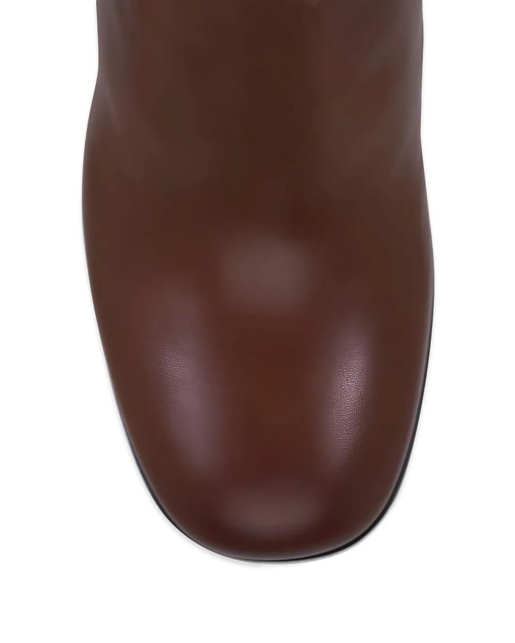 Santoni Brown Gladys Block-Heel Ankle Boots