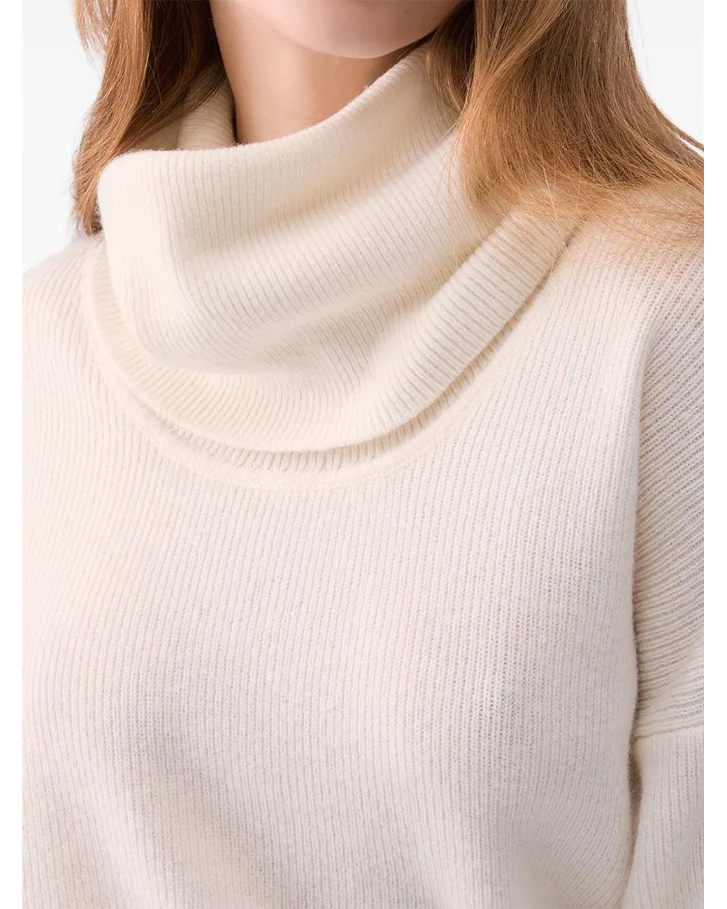 Liu Jo White Turtleneck