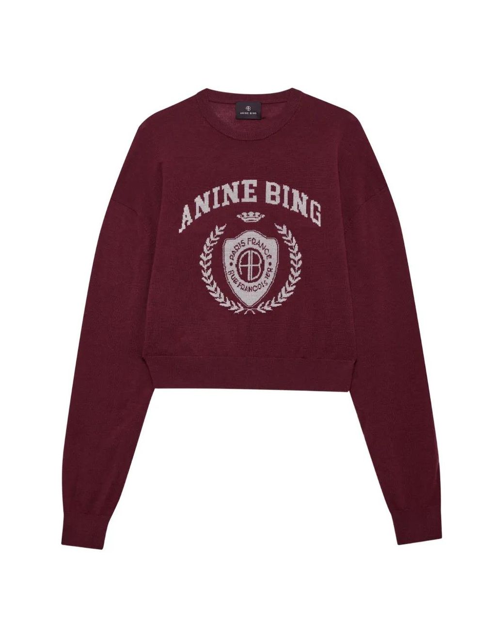 Anine Bing Red Mia Sweater