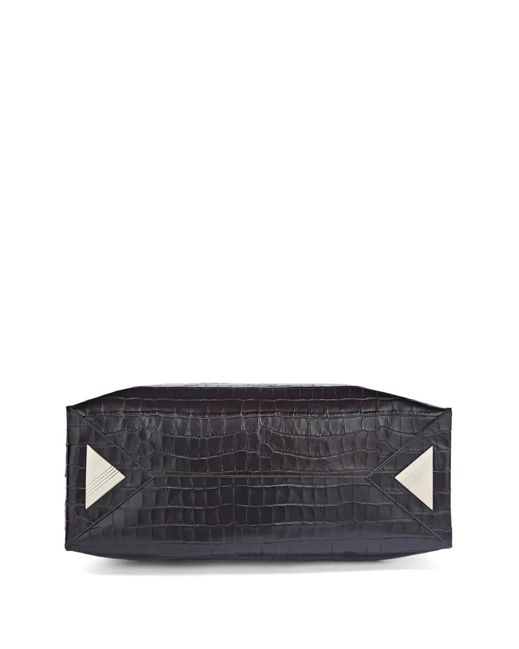 The Attico Black La Passeggiata Medium Tote Bag