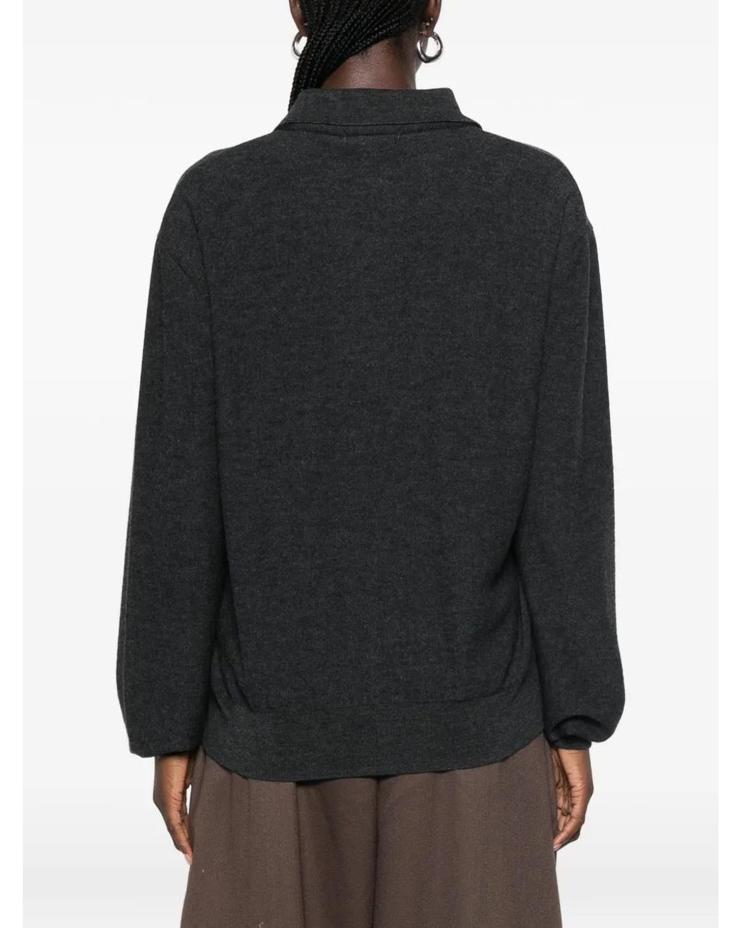 Source Unknown Black Fabbie Layered Cardigan