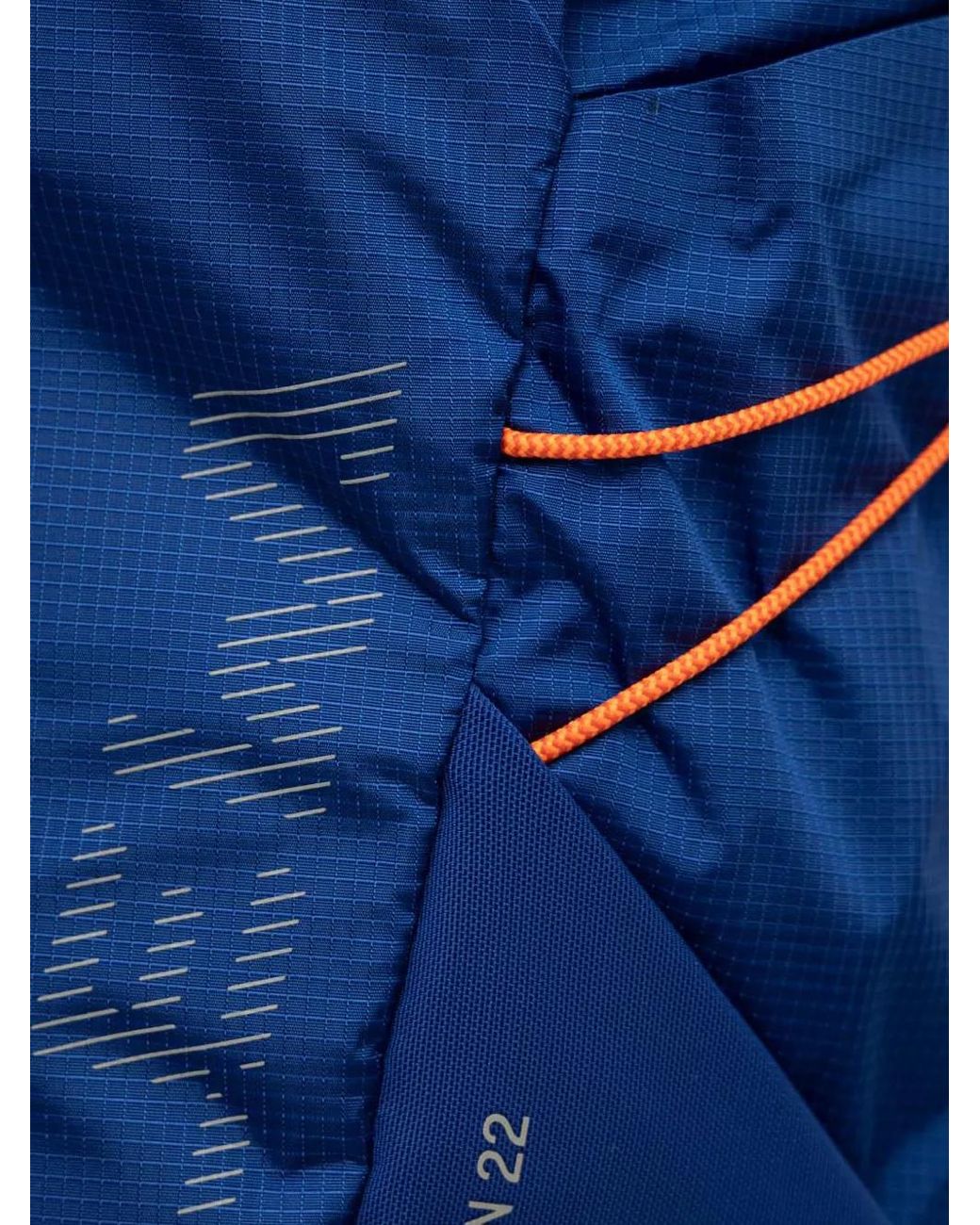 Salewa Blue Chest-Strap Backpack
