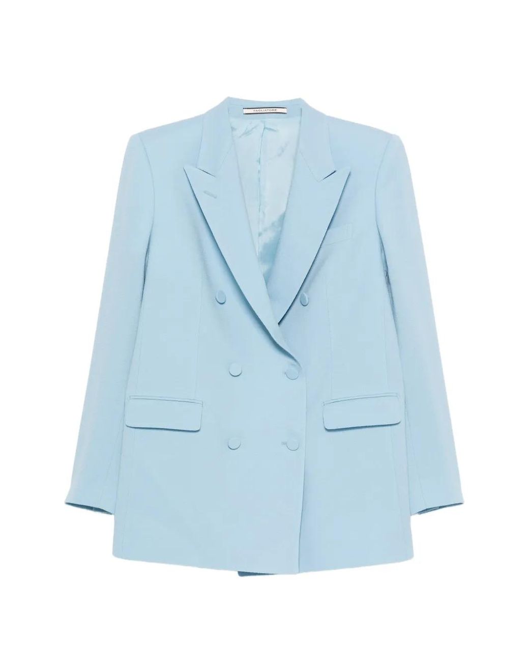 Tagliatore Blue Jasmine Double-Breasted Blazer