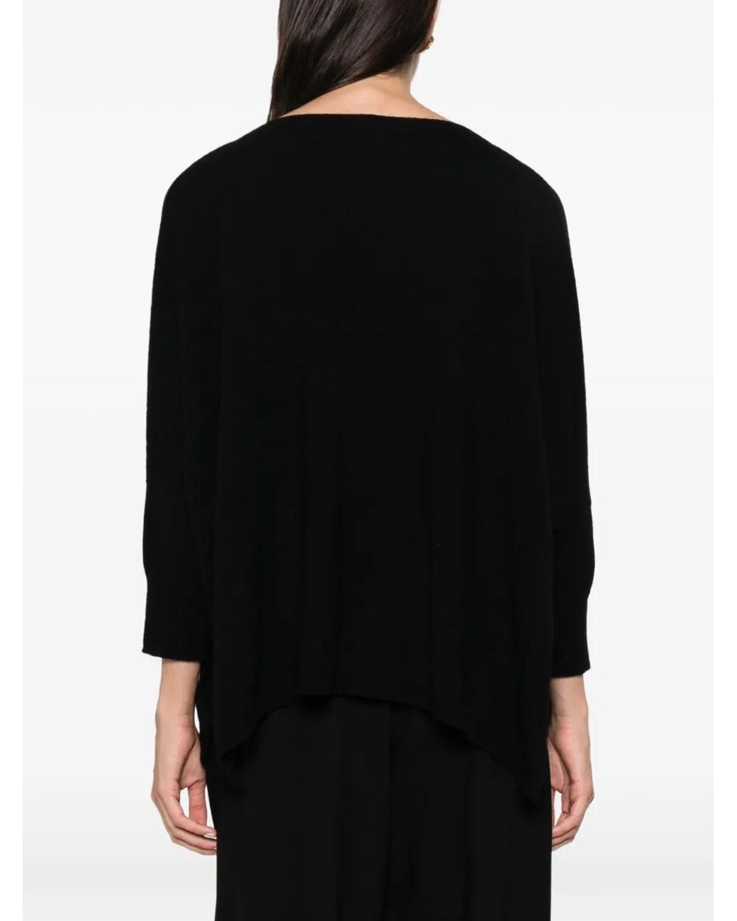 Be You Black V-Neck Sweater