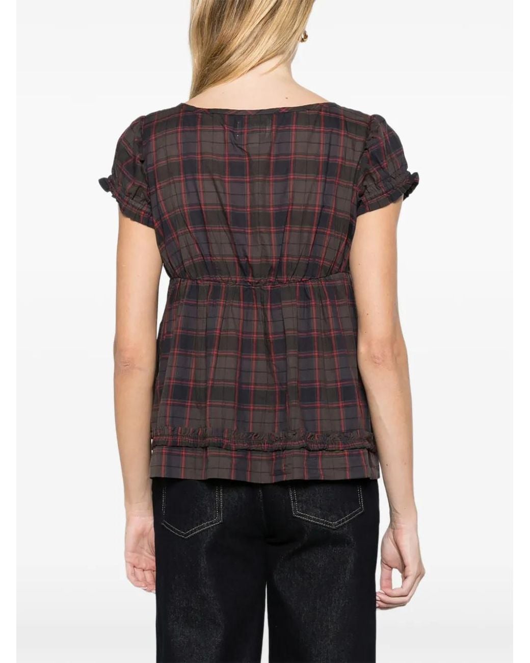 Damson Madder Black Clover Blouse