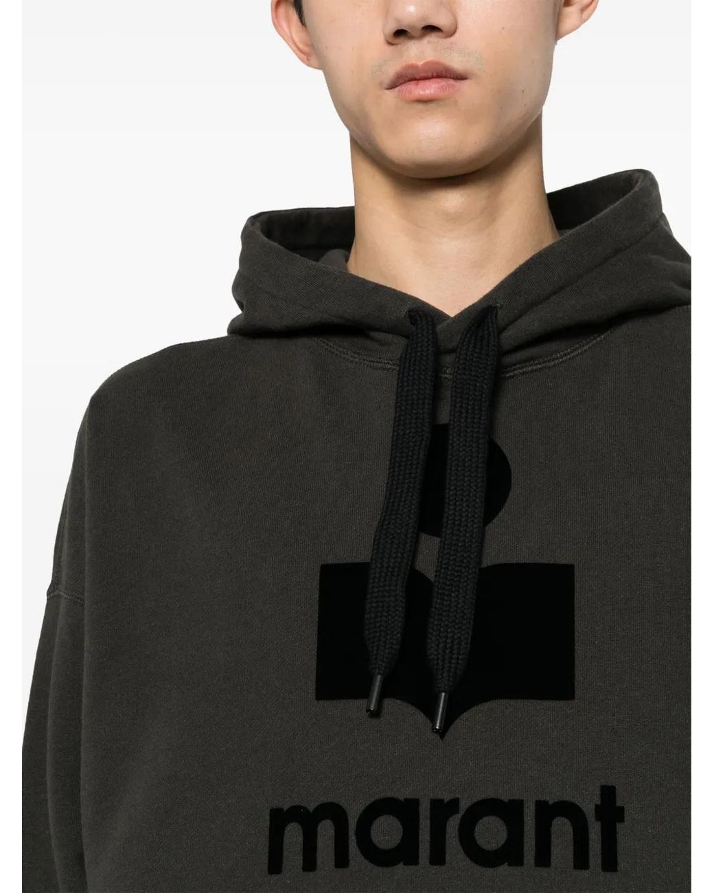 Sudadera con capucha Miley Isabel Marant de hombre de color Black