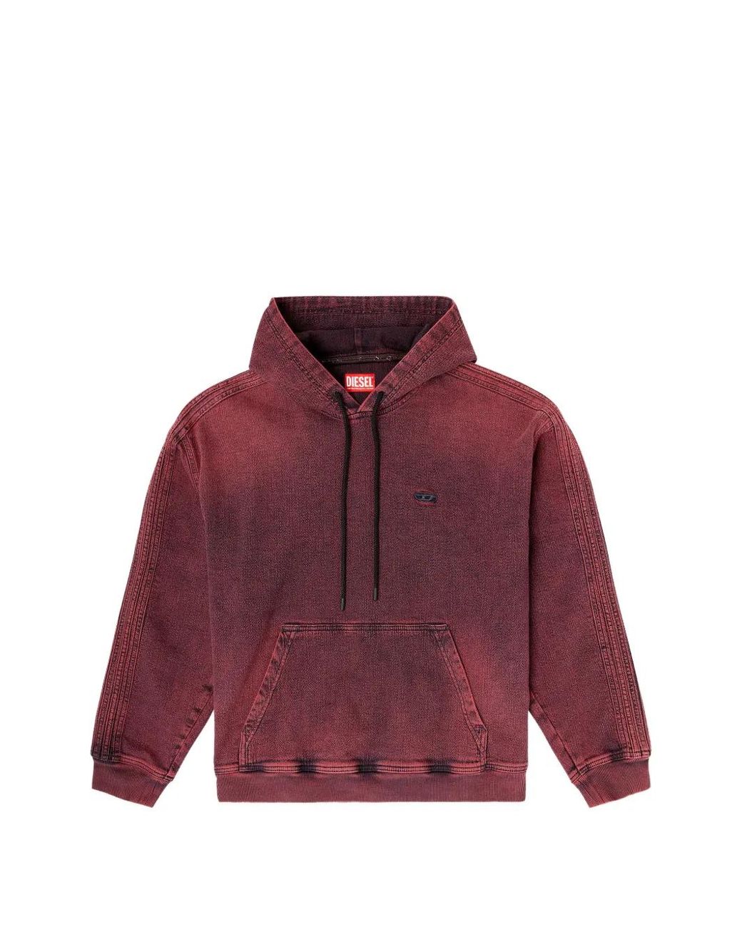 DIESEL Purple D-Um-Rib_Horse Sweatshirt for men