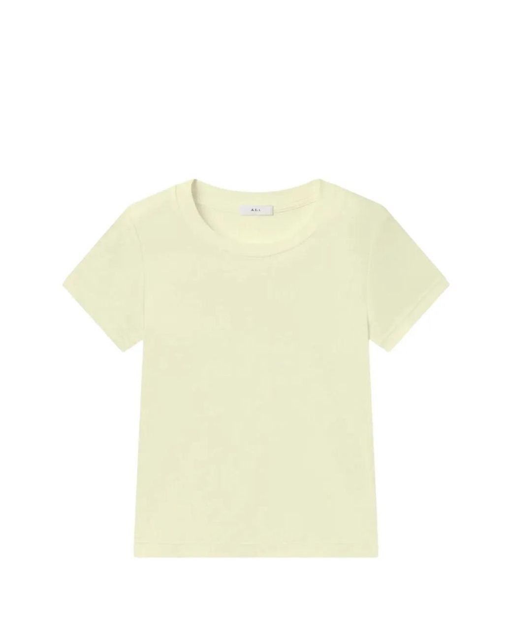 A.L.C. Yellow Harper Cotton T-Shirt