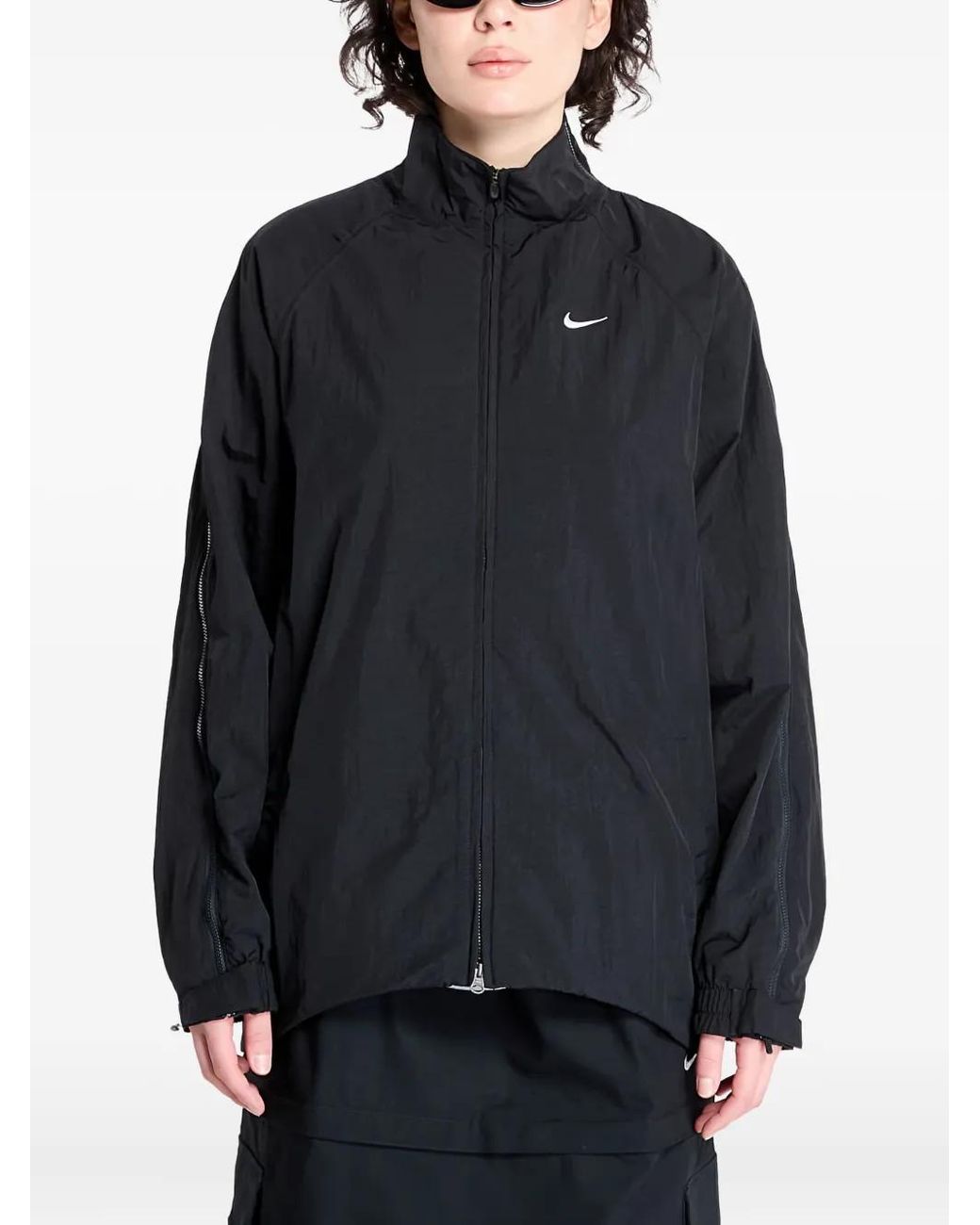 Nike Bomberjack Met Rits in het Blue
