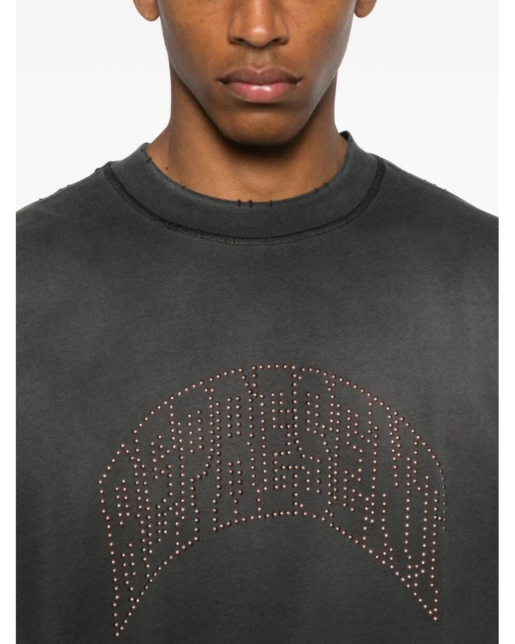 Camiseta Con Aplique Del Logo Represent de hombre de color Black