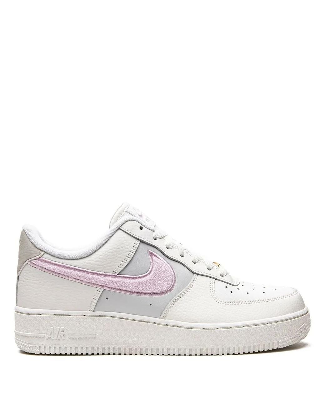 Nike White Air Force 1 07 "Summit/Regal" Sneakers