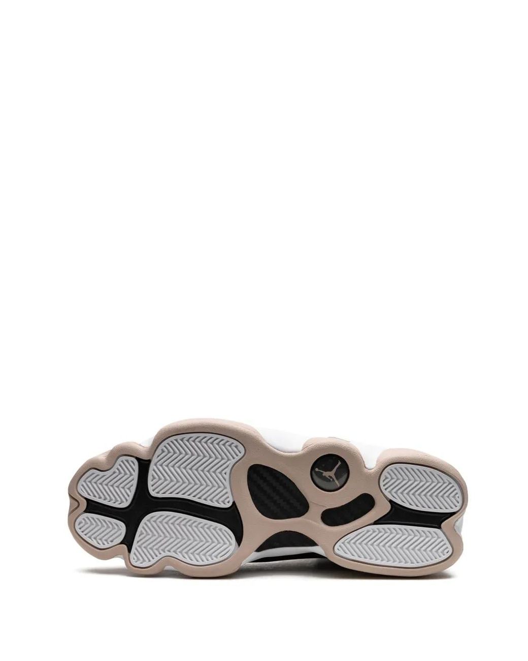 Nike White 6 Rings "Fossil Stone" Sneakers for men