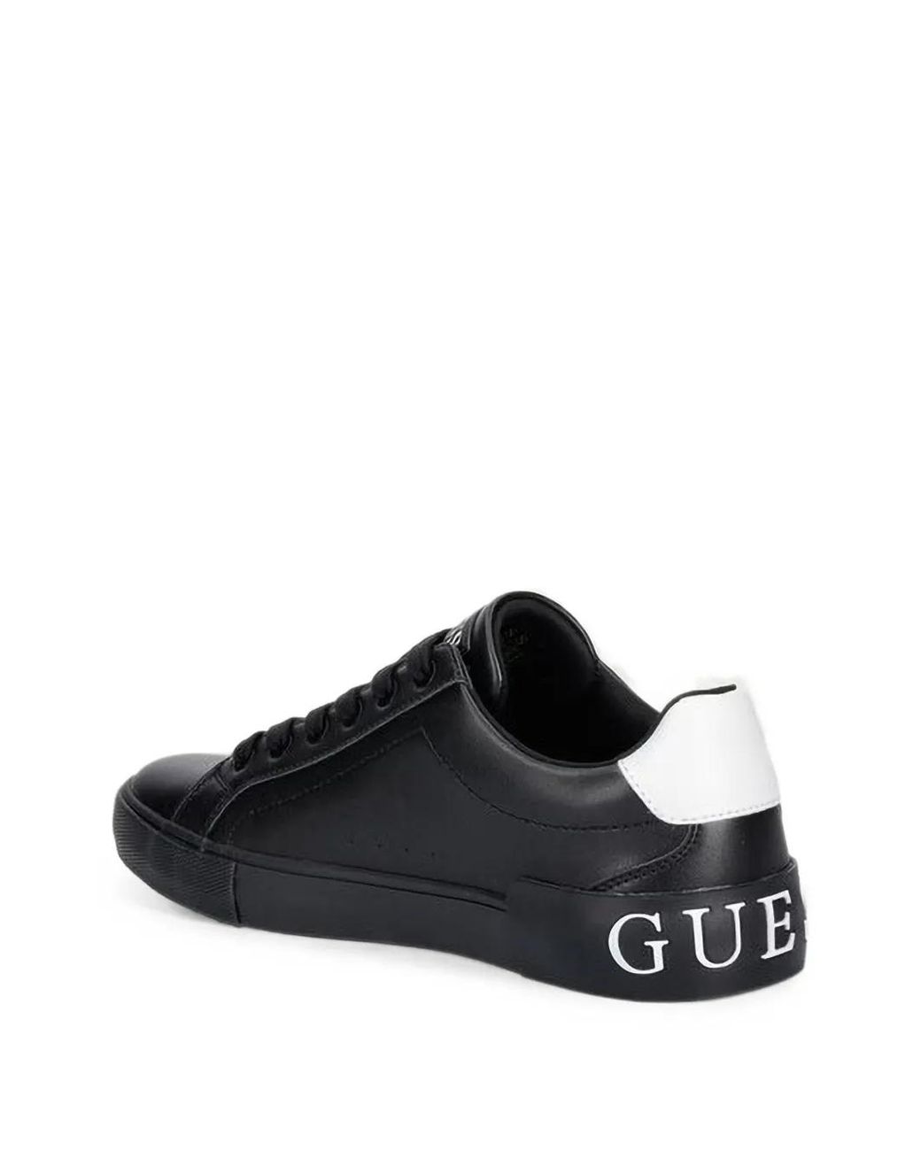 Guess Black Pancho Panelled Sneakers for men