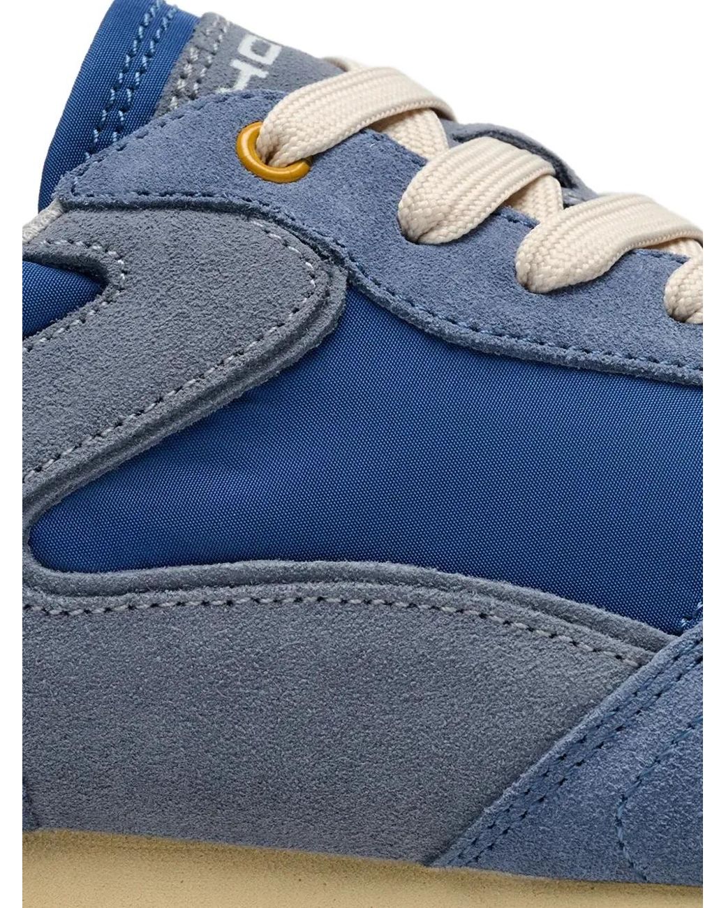 HOFF Blue City Retro Panelled Lace-Up Sneakers