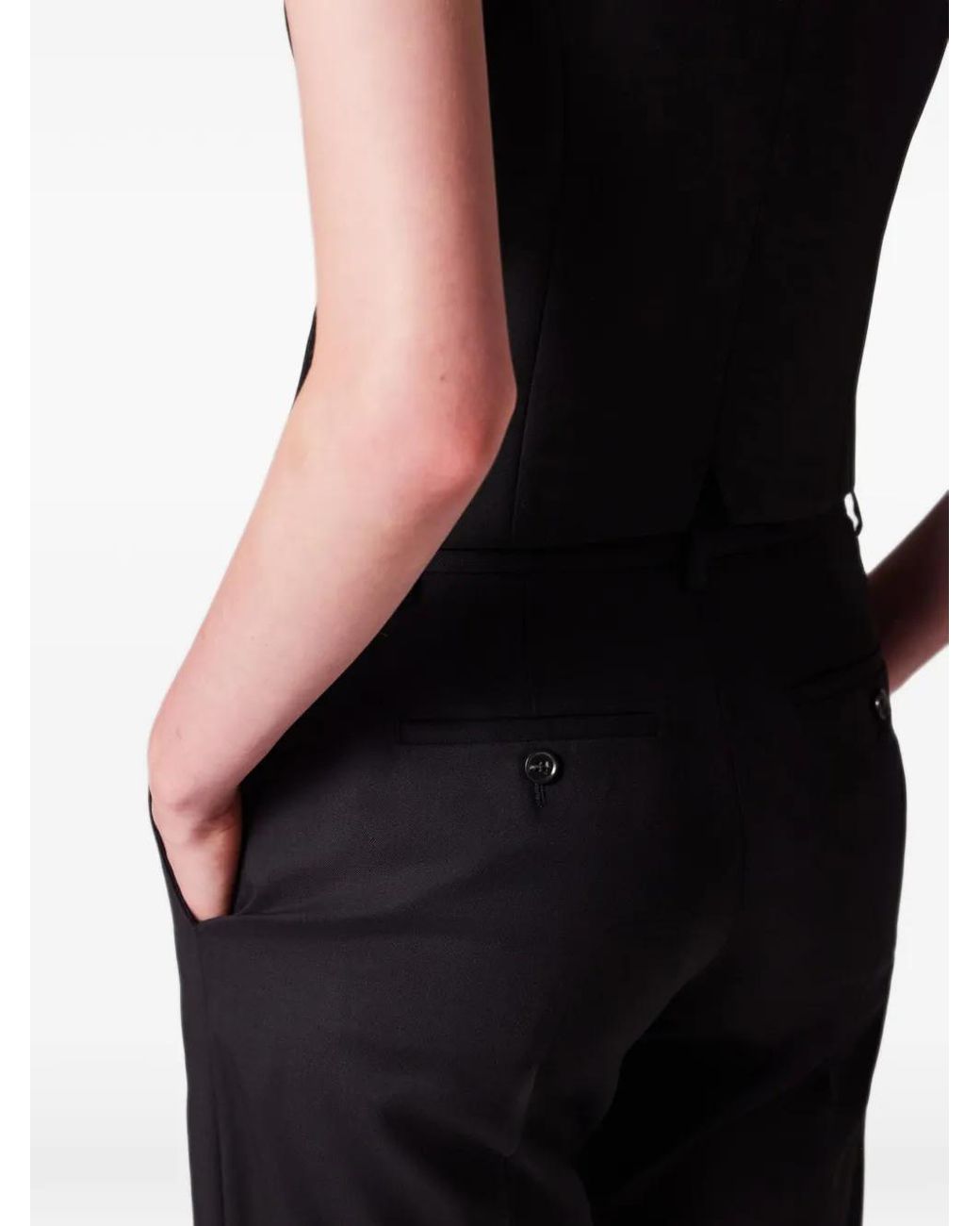 Paul Smith Black Buttoned Waistcoat