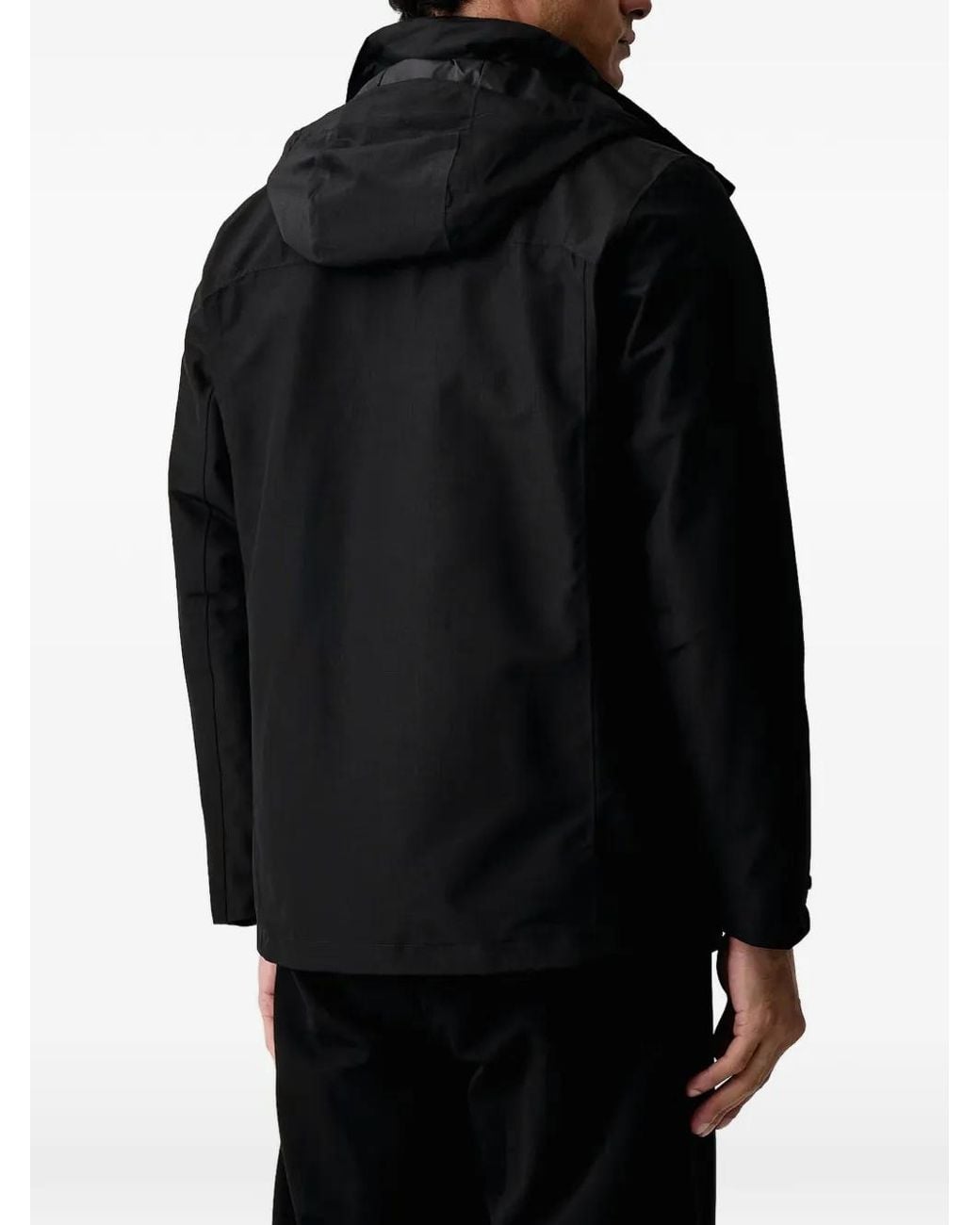Jack Wolfskin Black Pinetrail 3In1 Jkt M Hooded Jacket for men