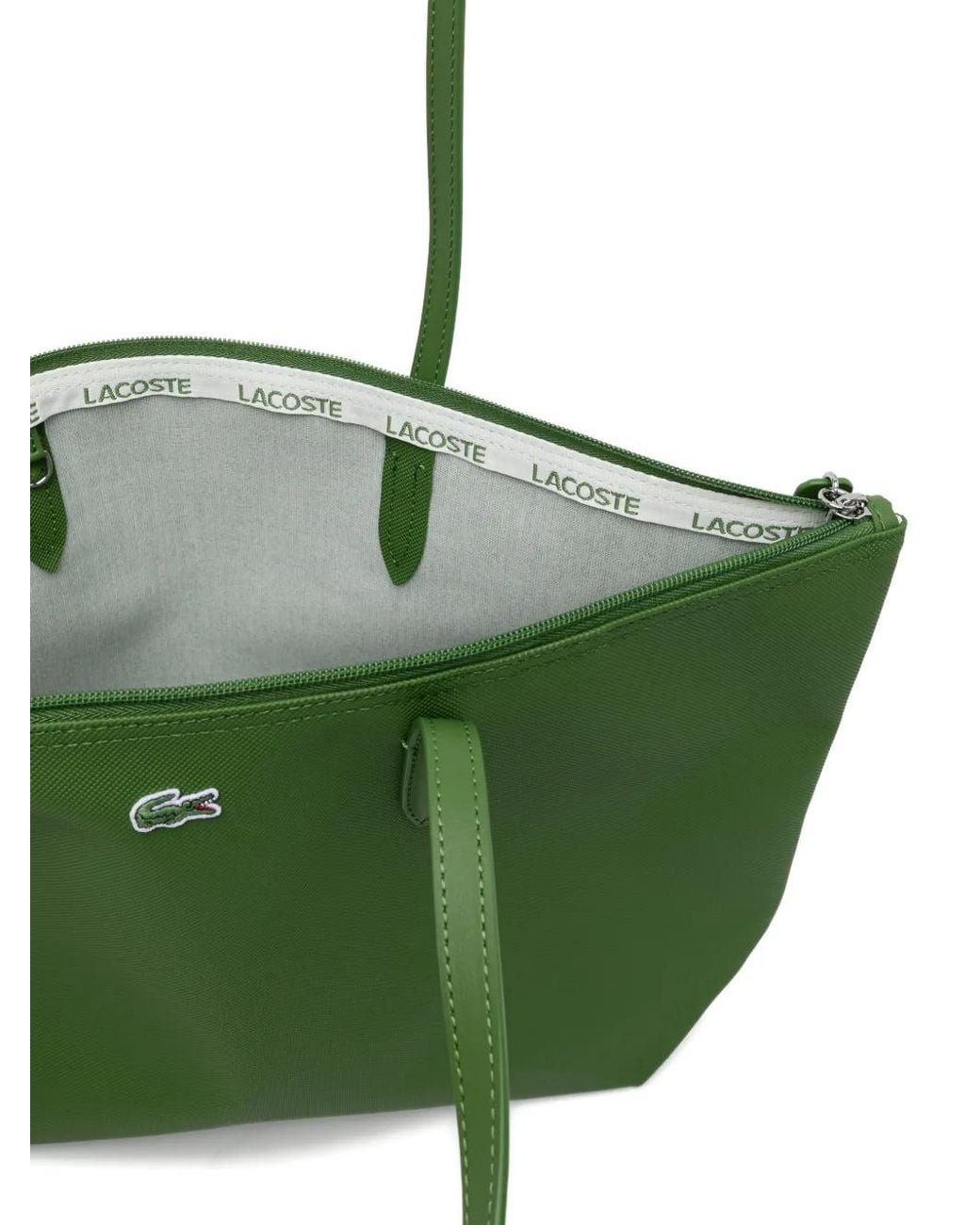 Lacoste Green Large L.12.12 Concept Tote