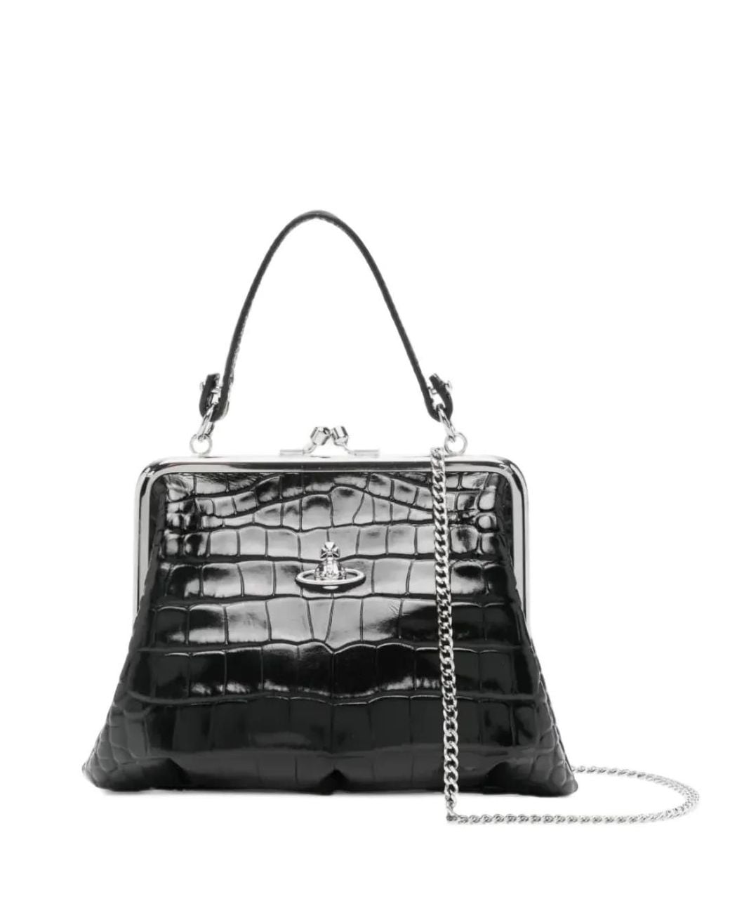 Vivienne Westwood White Granny Frame Purse
