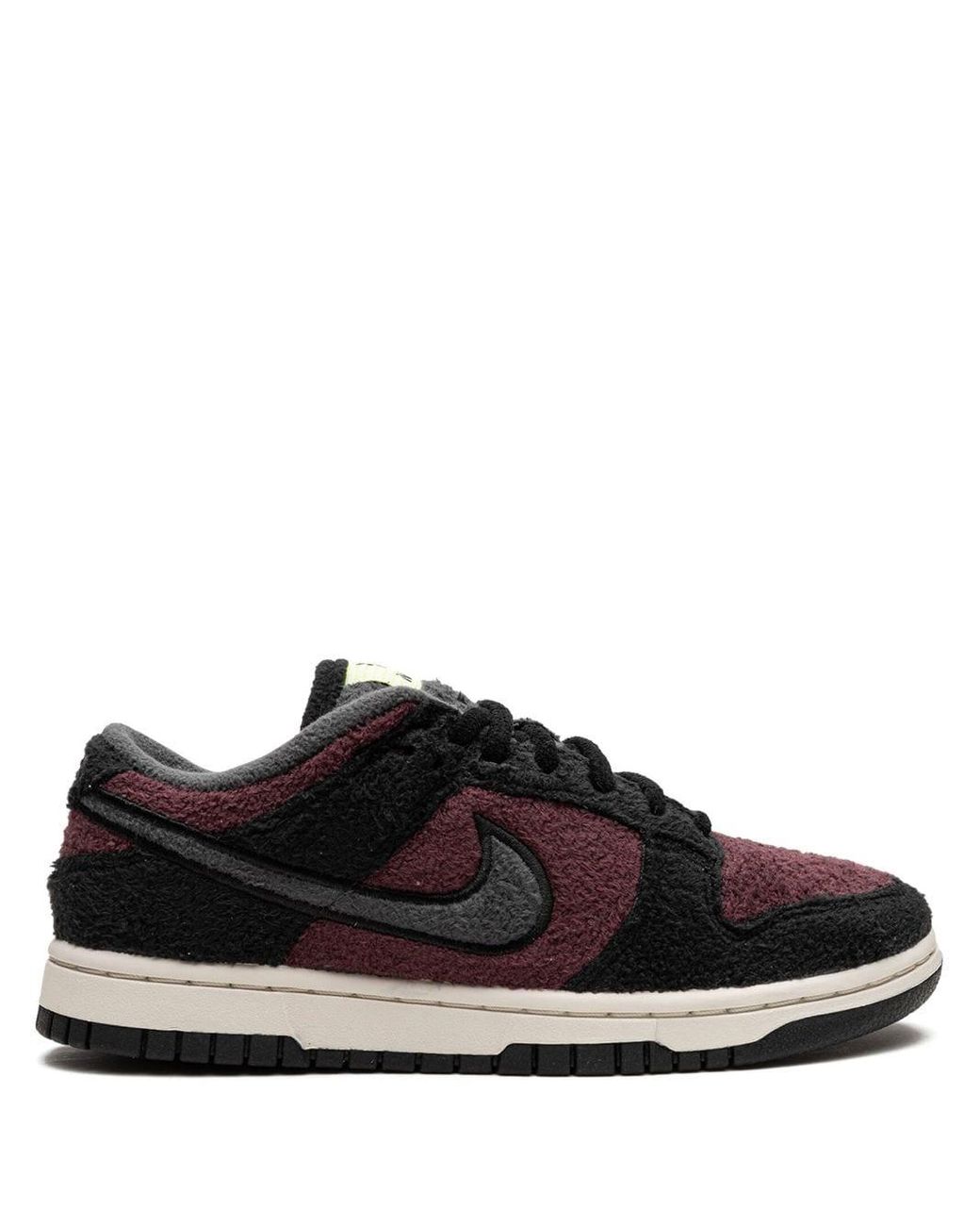Nike Dunk Low "fleece Pack in Black Lyst