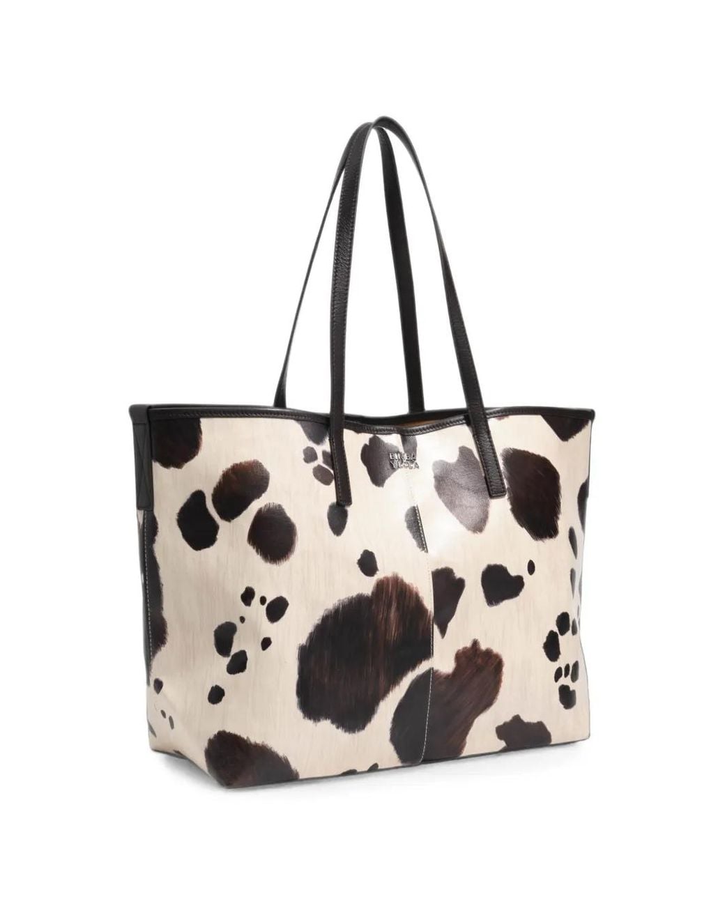 Bimba Y Lola Gray Large Pony Shopper Bag