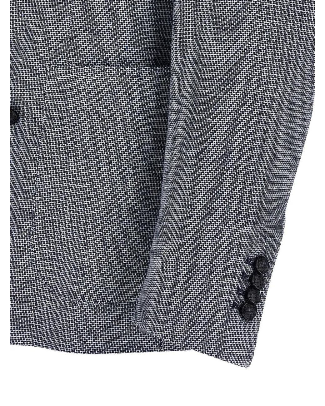 Tagliatore Gray Montecarlo Single-Breasted Blazer for men