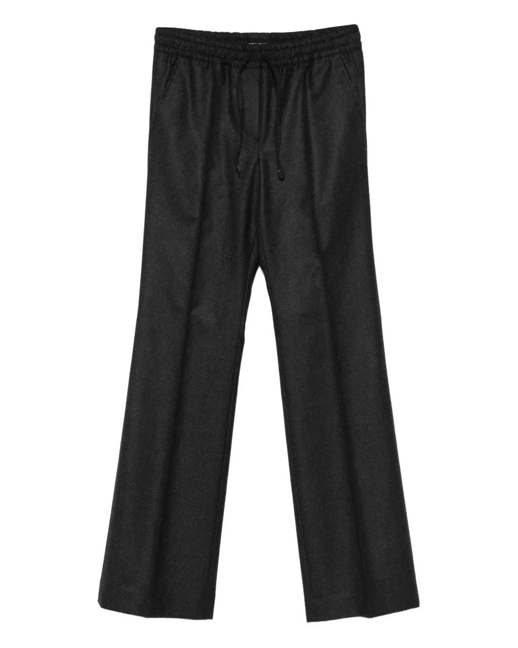 Tom Ford Black Drawstring Trousers