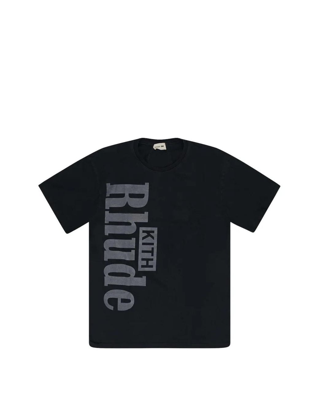 Rhude Black T-Shirt À Logo Imprimé for men