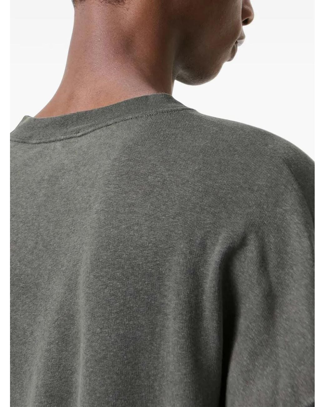 Our Legacy Gray Crew-Neck Dropped-Shoulder Sweatshirt for men