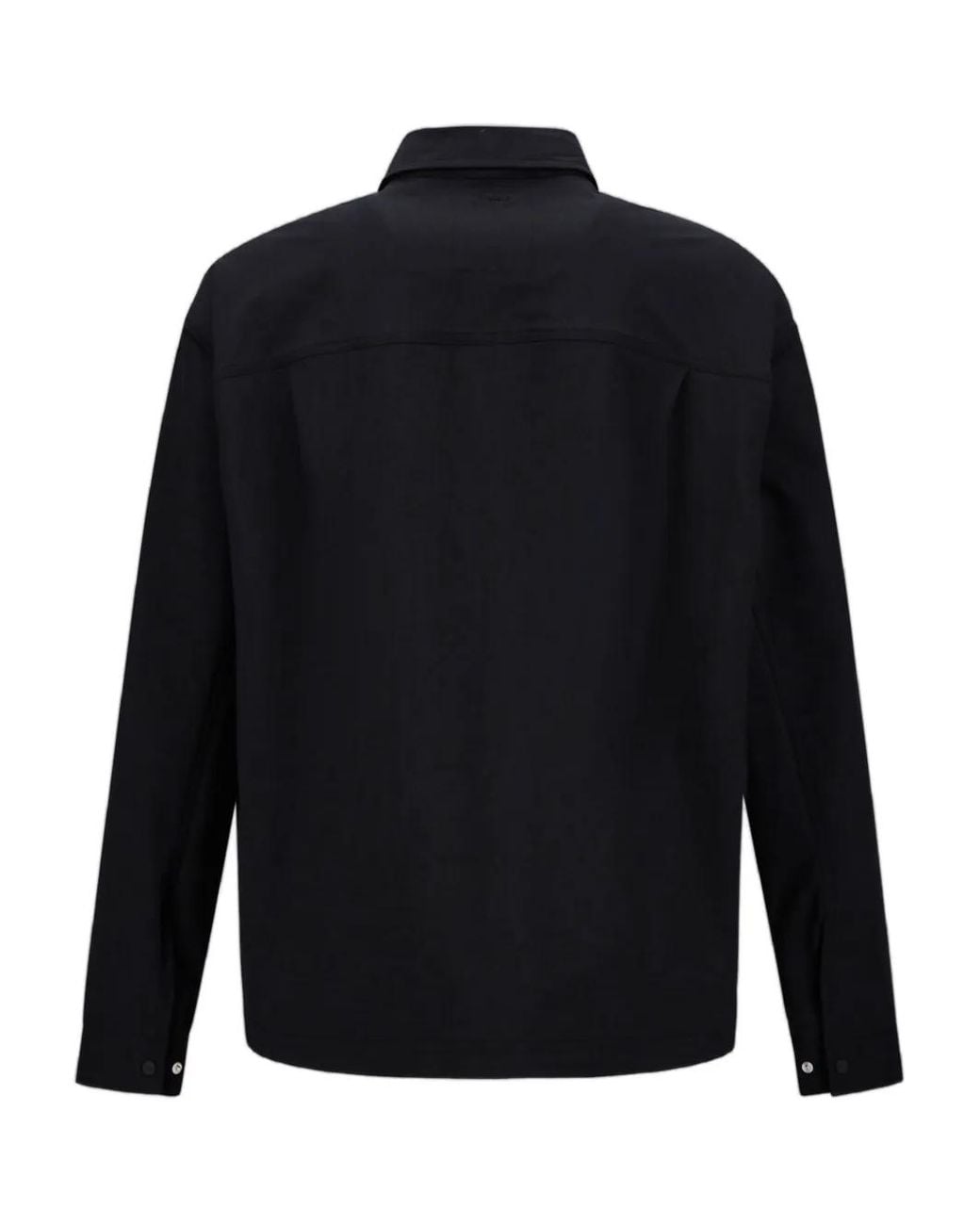 Herno Black Veste À Fermeture Zippée for men