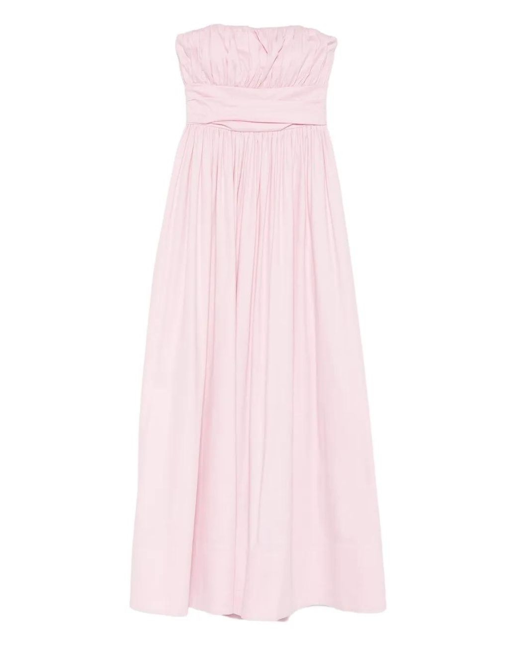 Occleus Aria Midi-Jurk in het Pink