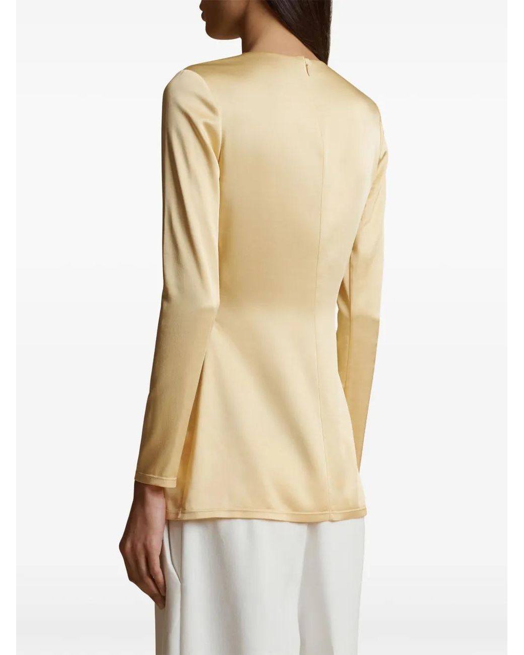 Khaite Natural Vlad Blouse