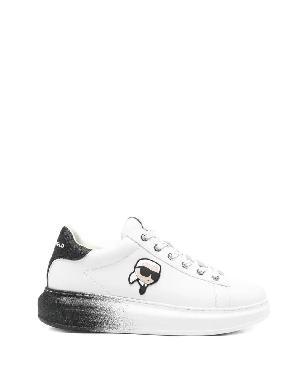 Karl Lagerfeld White Kapri Ombre Nft Lo Lace