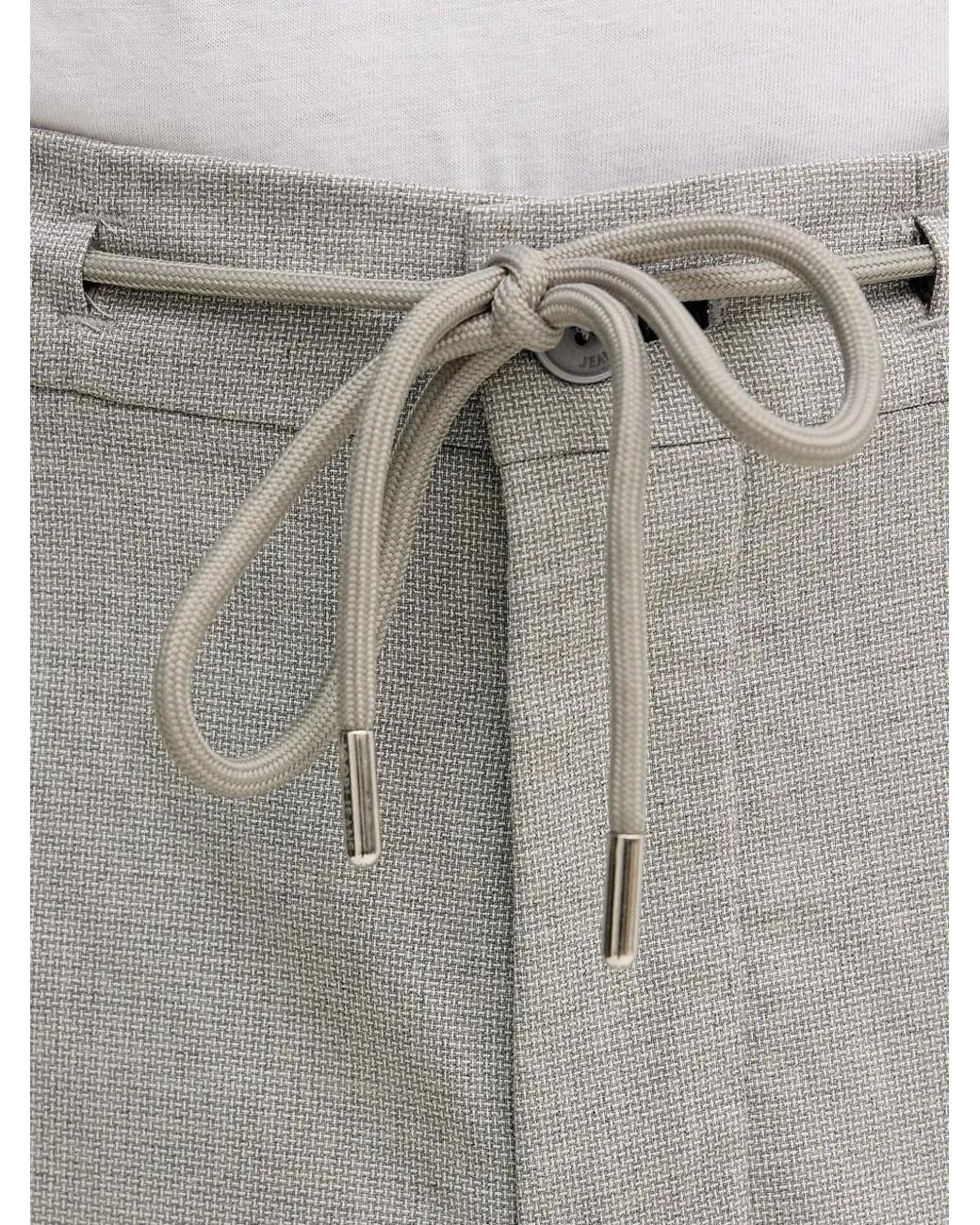 Joop! Broek Met Trekkoord in het Gray voor heren