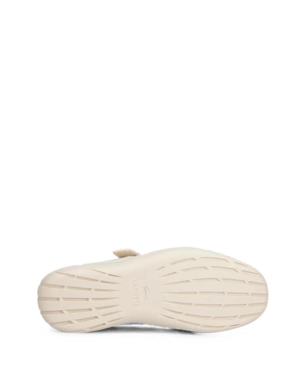Lacoste White Baskets Basses Mystere À Attache Scratch