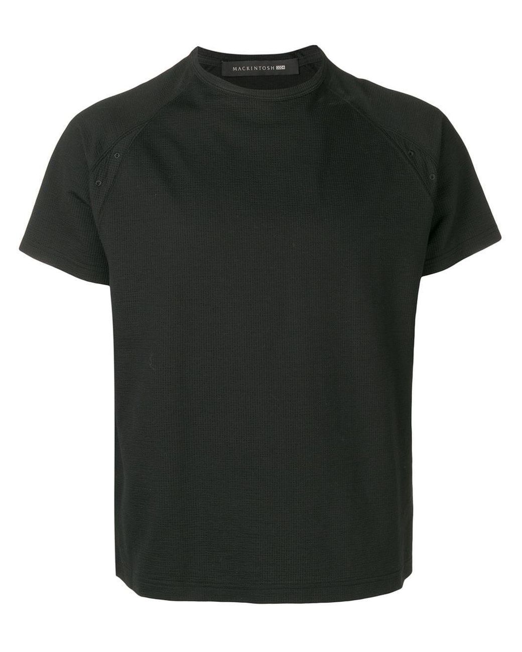 Mackintosh 0004 Black Cotton Blend 0004 T-shirt in Black for Men - Lyst