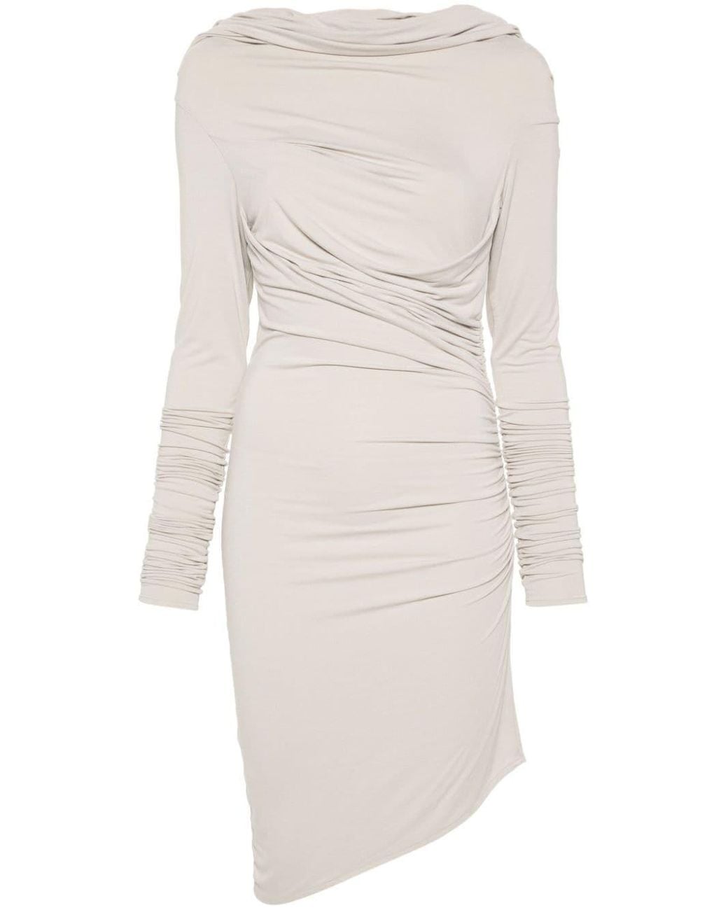 Entire studios Bound Mini Dress in White | Lyst