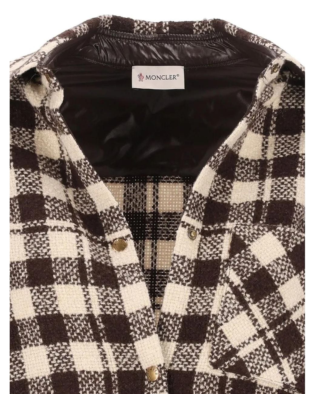 Moncler Multicolor Chemise En Laine