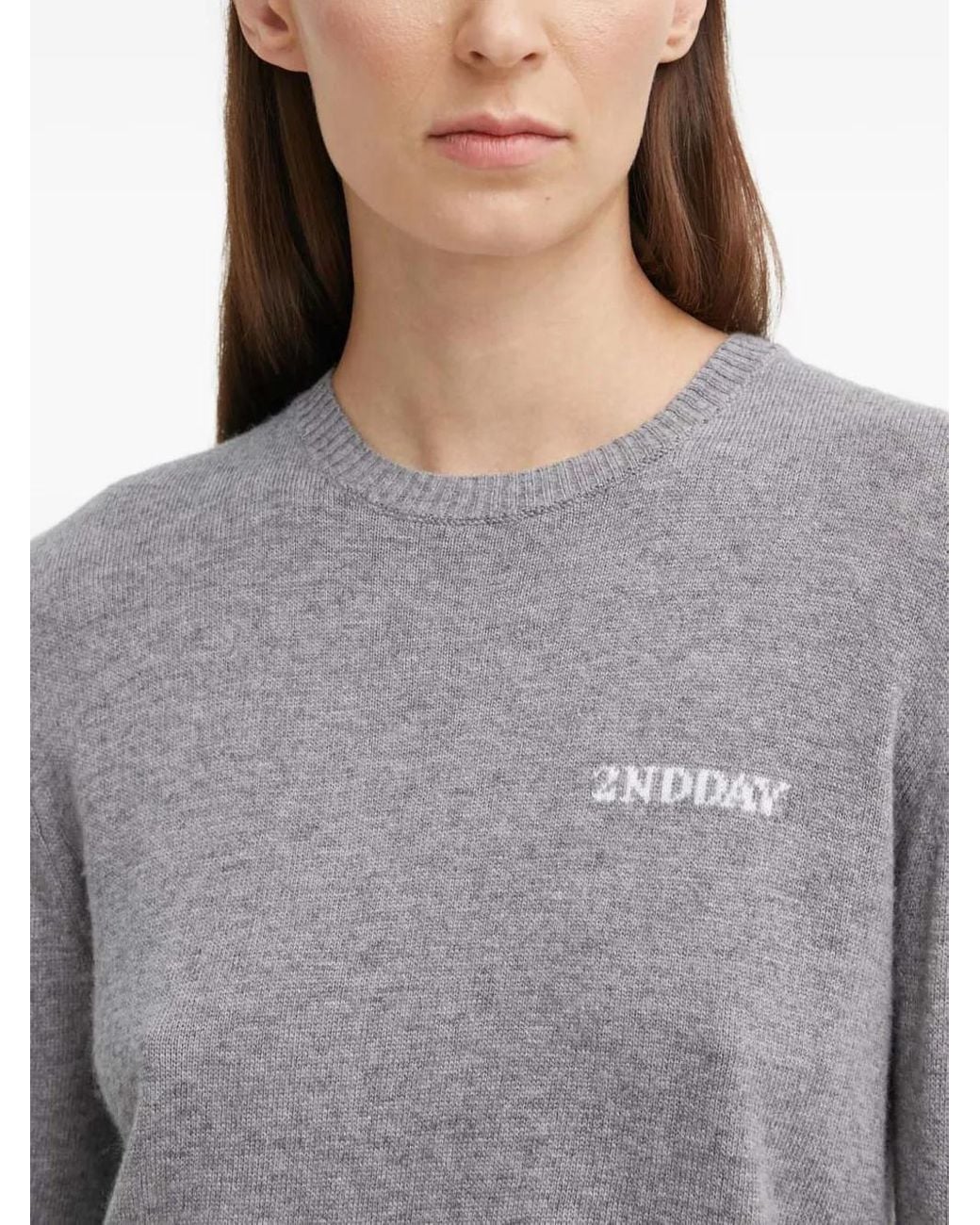 Day Birger et Mikkelsen Gray Lance Tt Sweater