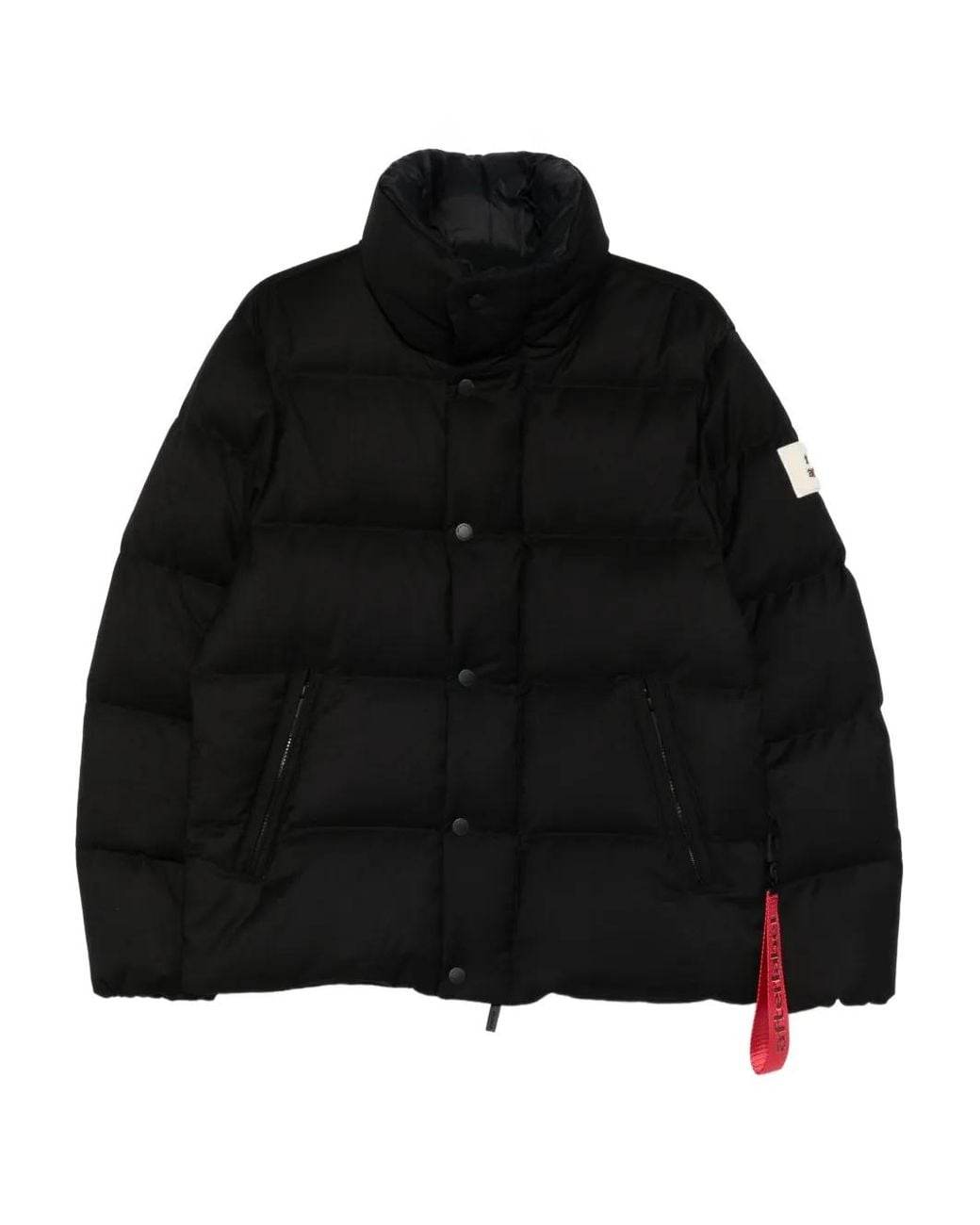 AFTER LABEL Black Chamonix Padded Jacket for men