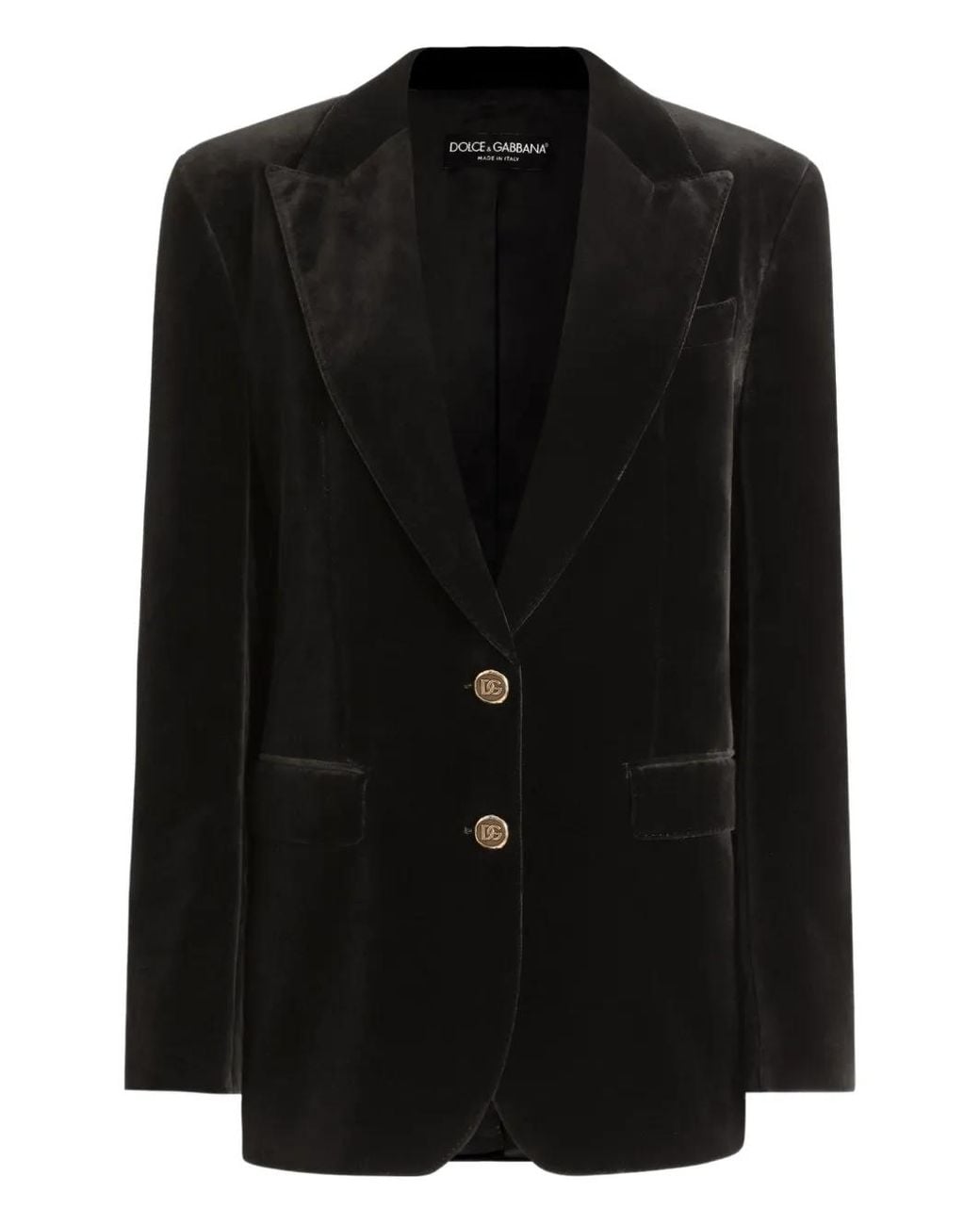 Dolce & Gabbana Fluwelen Jack in het Black