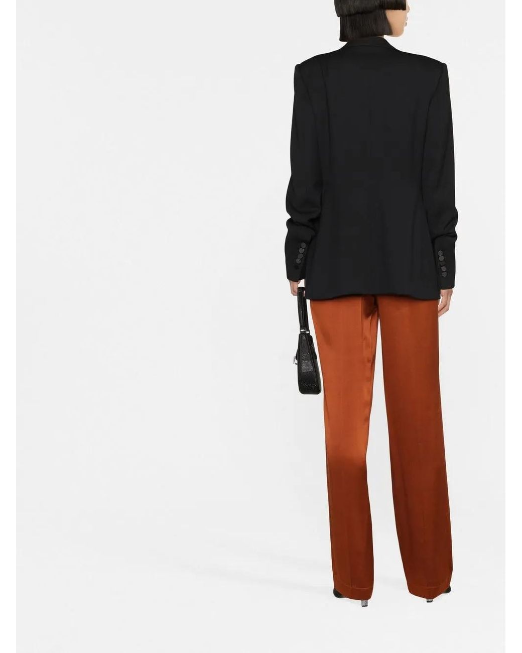 Blazer Con Botones Tom Ford de color Black