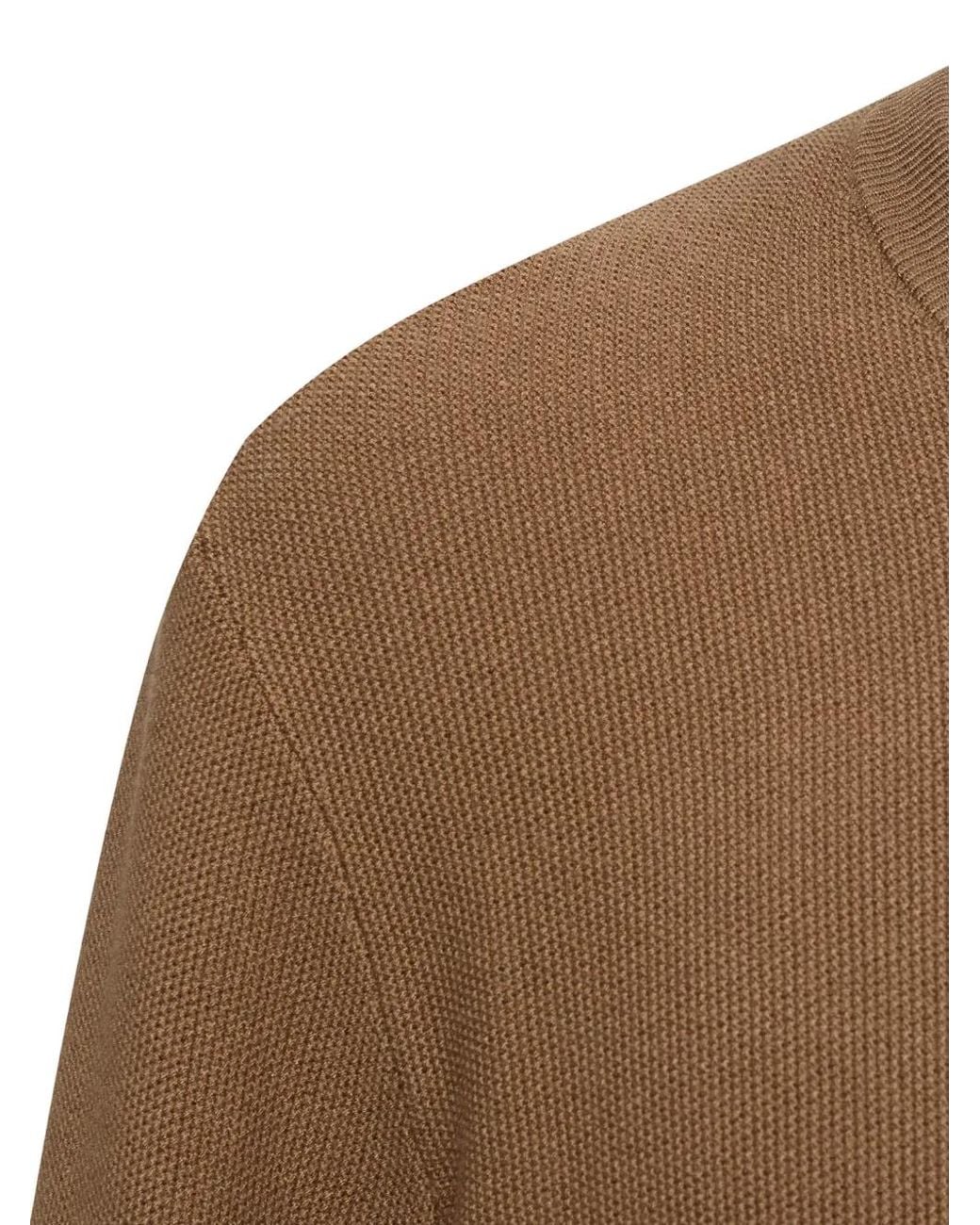 Guess Brown Lyocell-Blend Sweater for men