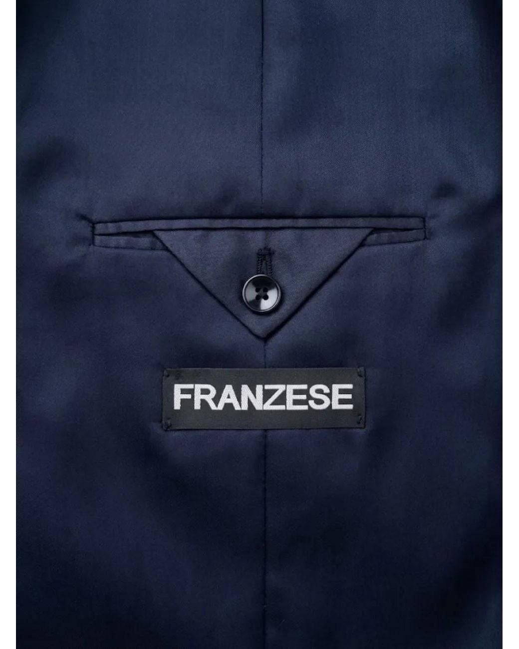 Franzese Collection Blue Single-Breasted Suit for men
