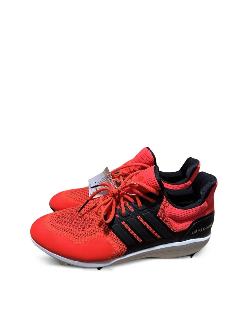 Adidas Red Ultraboost Dna 1.0 Dugout Baseball Cleats for men