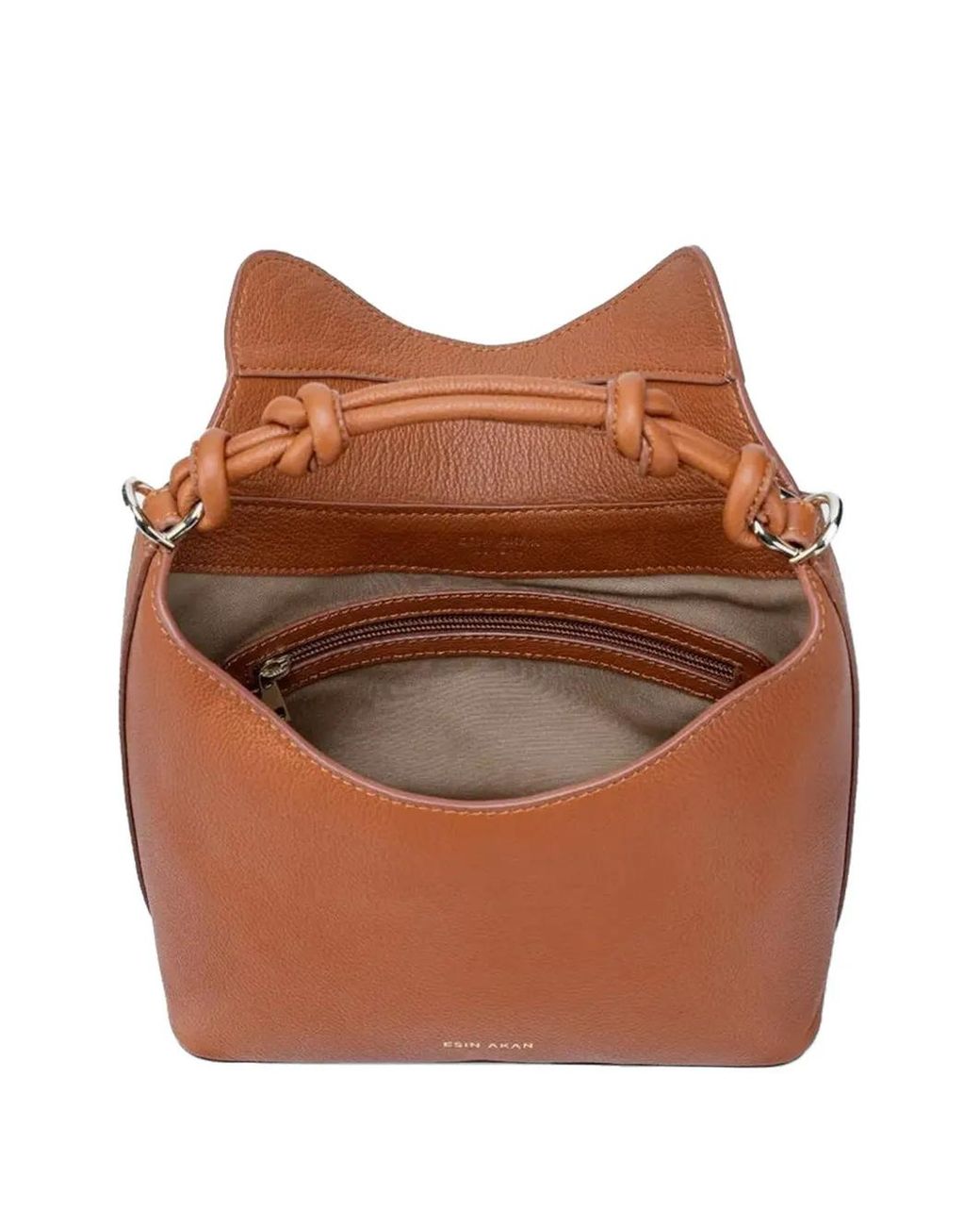 Esin Akan Brown Midi Chelsea Multiway Crossbody Bag