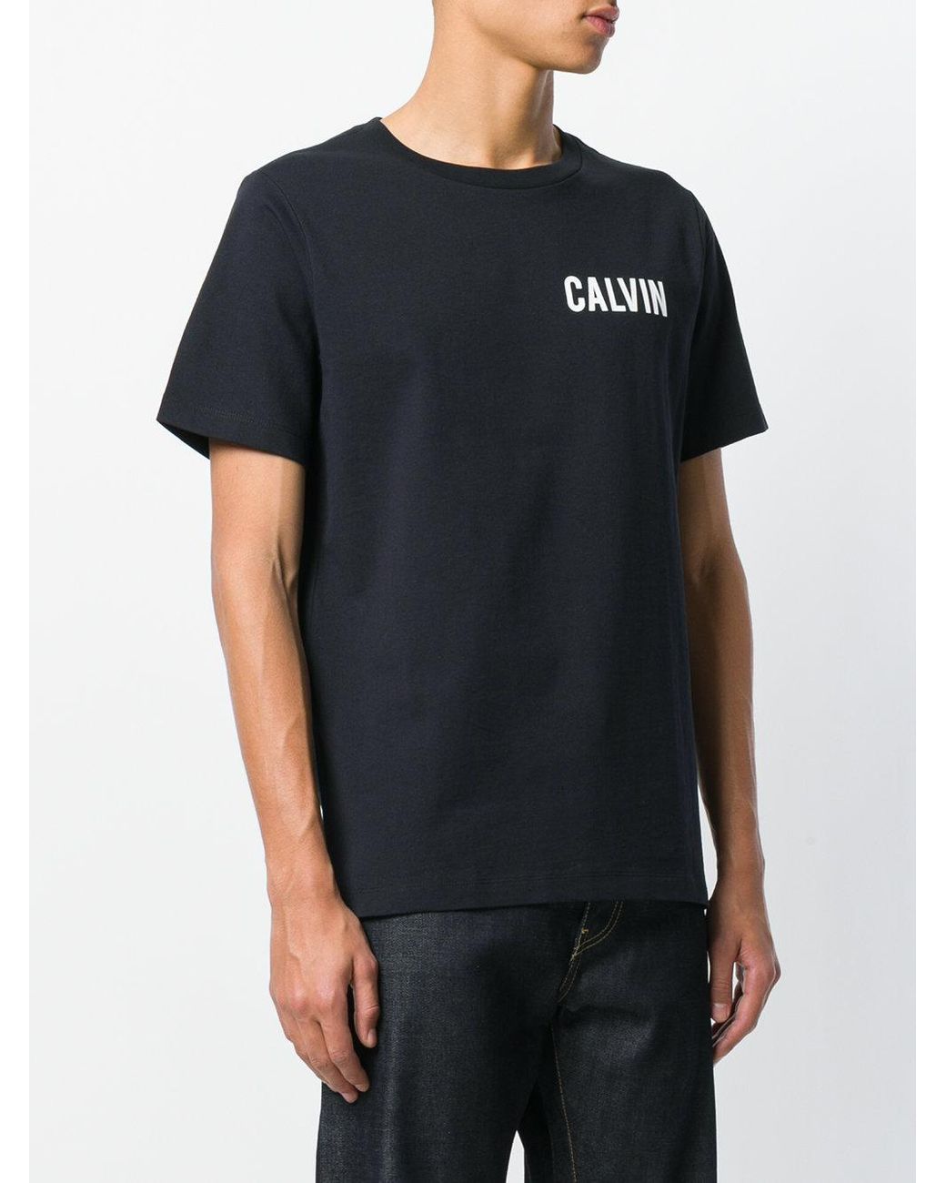 Calvin Klein Cotton Hardcore T-shirt in Black for Men | Lyst