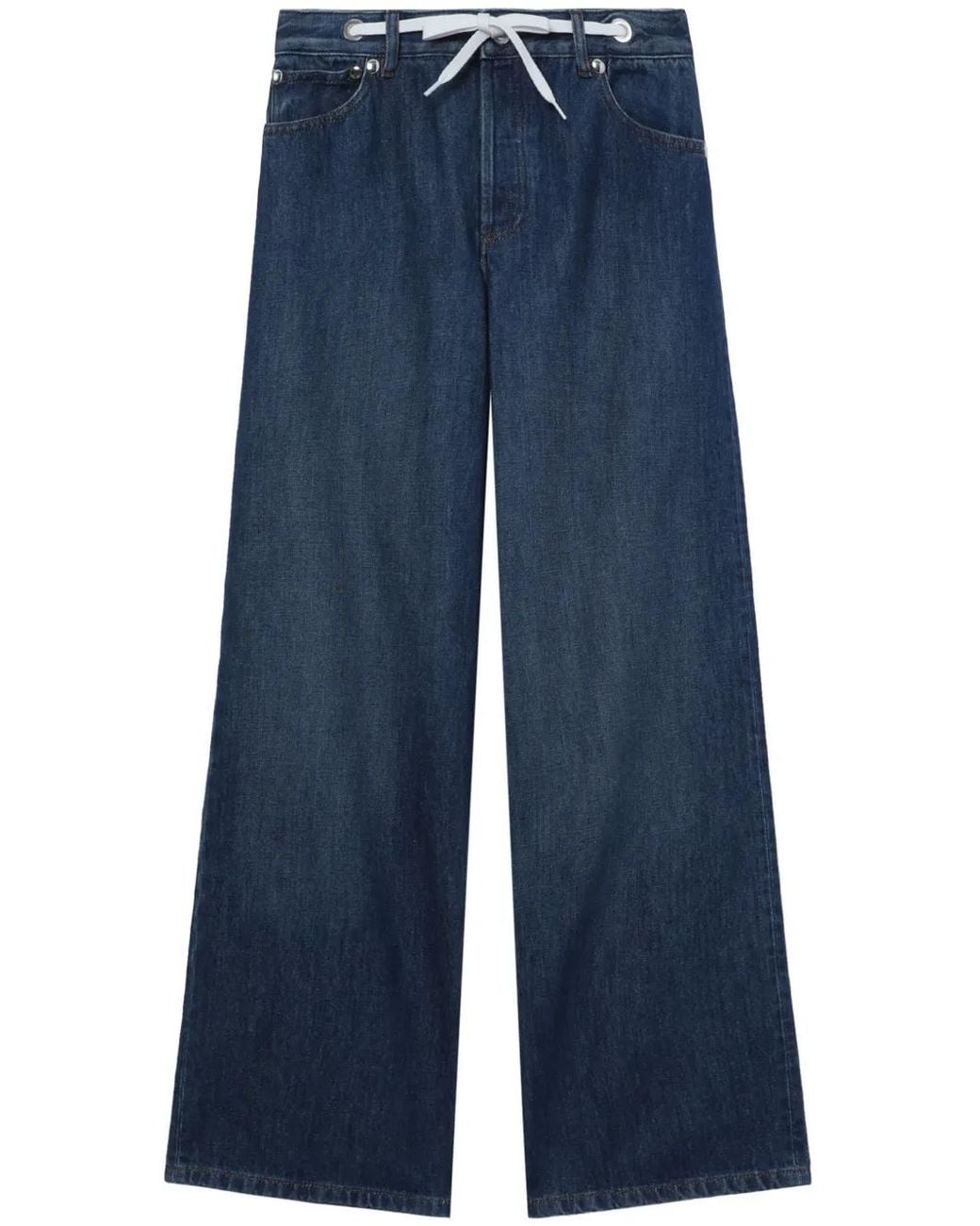 A.P.C. Blue Madame Santeuil Flared Jeans