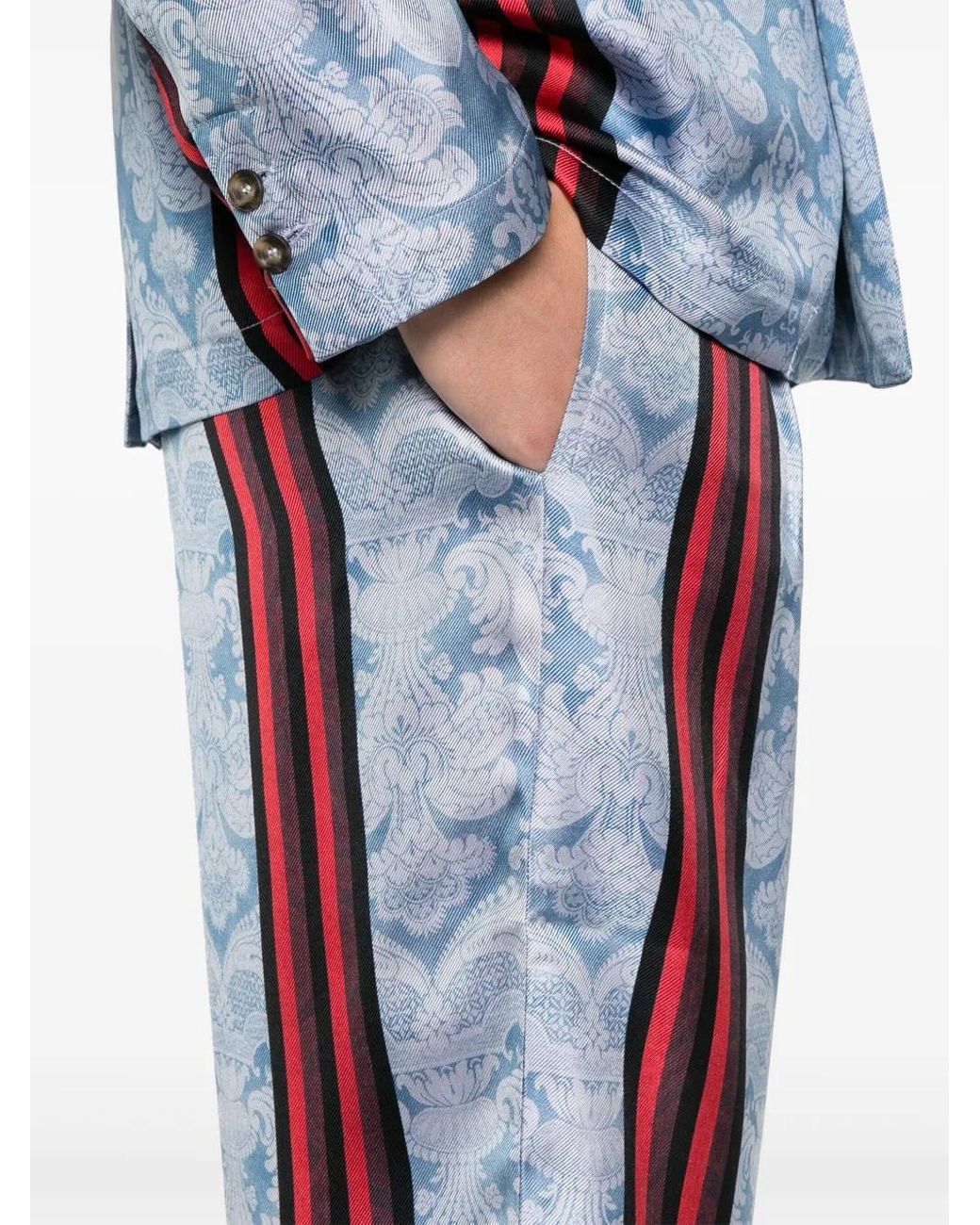 Pierre Louis Mascia Blue Trousers