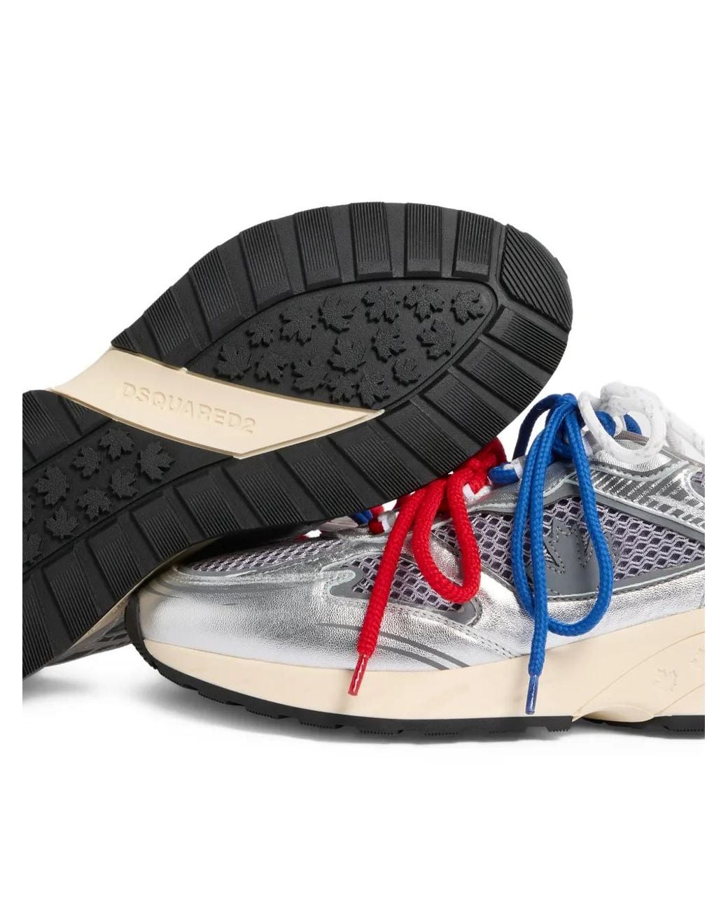 DSquared² Spinter Sneakers Mit Mesh-Einsatz in Blue für Herren