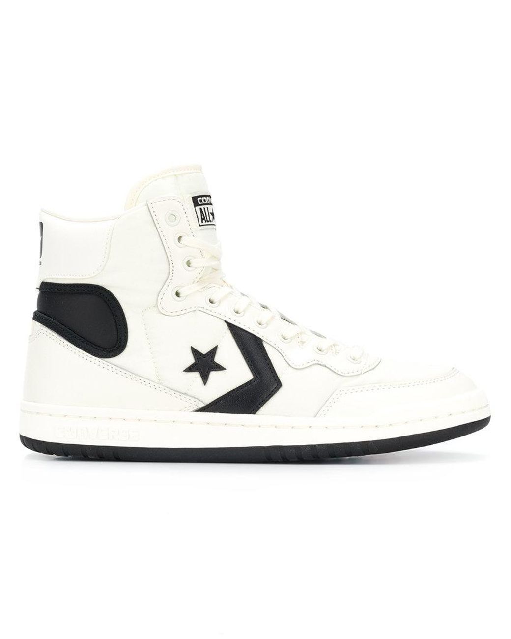 Converse Fastbreak Vintage Sport Hi top Sneakers in White for Men